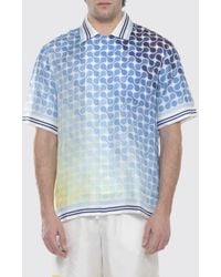CASABLANCA - Printed Silk Casual Shirt - Lyst