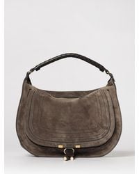 Chloé - Chlo&Eacute Marcie Suede Bag - Lyst