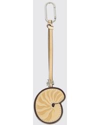 Tory Burch - Shell Leather Bag Charm - Lyst
