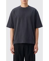 Jacquemus - Relaxed Fit Cotton T-Shirt With Dropped Shoulders - Lyst