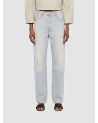 DIESEL - D-Ark Straight Cotton Denim Jeans - Lyst