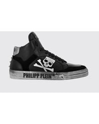 Philipp Plein - High-Top Skull Sneakers - Lyst