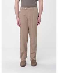 Brunello Cucinelli - Cotton Chino Trousers - Lyst