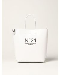 N°21 - N ° 21 Tote Bag With Logo - Lyst