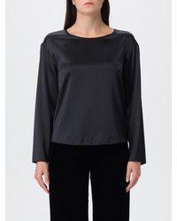 Emporio Armani - Top Di Seta - Lyst