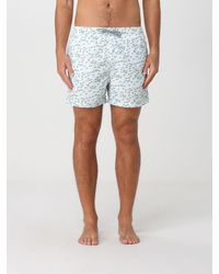 Emporio Armani - All-Over Logo Polyester Swimsuit - Lyst