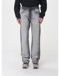 DIESEL - D-Macro Cotton Denim Jeans - Lyst