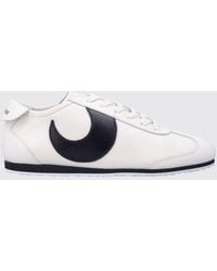Marine Serre - Astra Leather Sneakers - Lyst