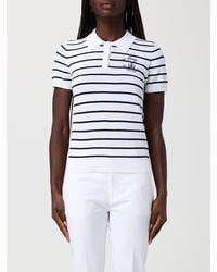 Ralph Lauren - Striped Cotton Polo Shirt - Lyst