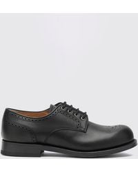 Church's - Smooth Leather Brogue Derby Shoes With Leather Sole - Lyst