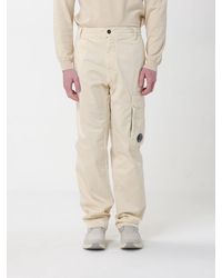 C.P. Company - Stretch Cotton Cargo Pants - Lyst