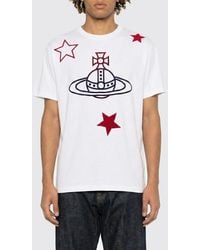 Vivienne Westwood - Cotton T-Shirt With Logo - Lyst