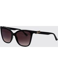 KARL LAGERFELD - Vintage Cat Eye Acetate Sunglasses With Metallic Logo - Lyst