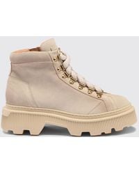 Santoni - Flat Ankle Boot - Lyst