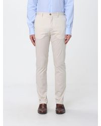 Brooksfield - Cotton Blend Chino Trousers - Lyst