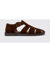 Camper - Don Suede Sandals - Lyst