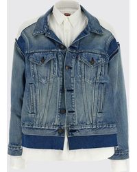 Junya Watanabe - Giacca Di Jeans - Lyst
