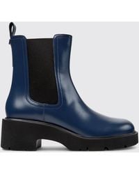 Camper - Milah Brushed Leather Ankle Boots - Lyst