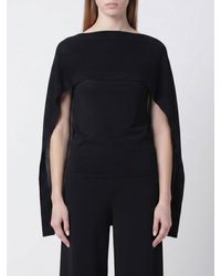Alberta Ferretti - Viscose Top With Panel - Lyst