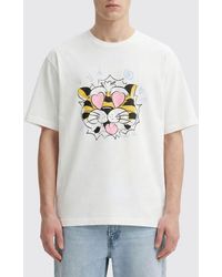 KENZO - Printed Cotton T-Shirt - Lyst