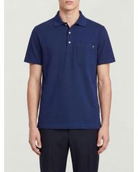 Valentino Garavani - Cotton Polo Shirt With Vlogo Signature And Patch Pocket - Lyst