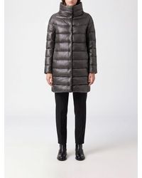 Herno - Dora Quilted High Neck Knee-Length Down Jacket - Lyst
