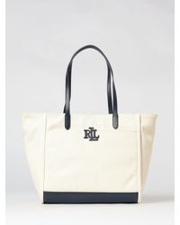 Ralph Lauren - Cameryn Cotton Canvas Bag - Lyst