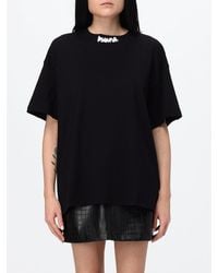 DISCLAIMER - Relaxed Fit Cotton T-Shirt With Contrast Logo - Lyst