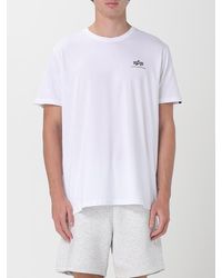 Alpha Industries - T-Shirt Herren - Lyst