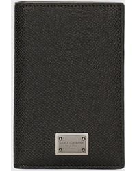 Dolce & Gabbana - Dolce &Amp Gabbana Logo Passport Holder - Lyst