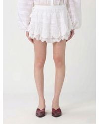 Isabel Marant - Puria Cotton Shorts - Lyst