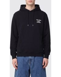 Drole de Monsieur - Relaxed Fit Cotton Hoodie With Slogan Print - Lyst