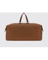 Fendi - Duffle Lui 55 Calfskin Bag With Contrast Stitching - Lyst