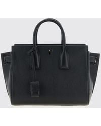 Saint Laurent - Sac De Jour Grained Sheepskin Leather Handbag With Padlock - Lyst