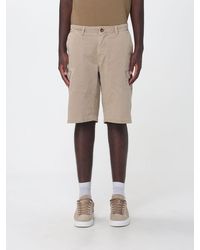 Blauer - Stretch Cotton Cargo Shorts - Lyst