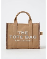 Marc Jacobs - The Jacquard Medium Tote Bag In Canvas - Lyst