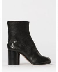 Maison Margiela - Tabi Nappa Leather Ankle Boots - Lyst