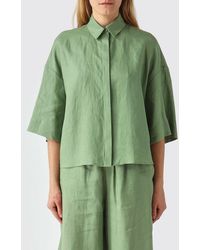Max Mara - Linen Shirt - Lyst