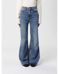 Ami Paris - Vaqueros Acampanados De Denim De Algodón - Lyst