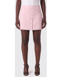 Courreges - Courr&Egrave	Ges Polyester Mini Skirt - Lyst