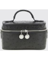 Stella McCartney - Falabella Vanity Embossed Faux Leather Bag - Lyst
