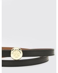 Tory Burch - Romy Reversible Leather Belt With Double T Buckle - Lyst