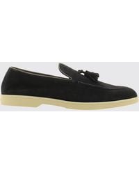 Doucal's - Suede Loafers With Tassels - Lyst