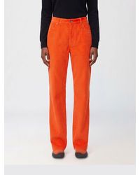 Loewe - 5-Pocket Straight-Leg Corduroy Trousers - Lyst