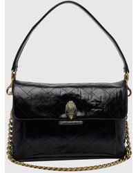 Kurt Geiger - Large Calf Leather Shoulder Bag With Removable Handle - Lyst