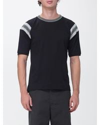 Dries Van Noten - Slim Fit Bicolour Striped Cotton Jersey T-Shirt - Lyst