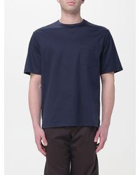 Agnona - Rundhals-T-Shirt Aus Baumwolle - Lyst