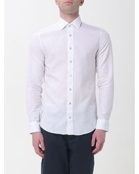 Michael Kors - Classic Silk And Linen Shirt - Lyst