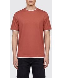 Brunello Cucinelli - Basic Cotton T-Shirt - Lyst