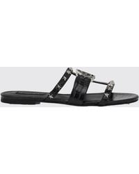 Philipp Plein - Flat Sandal - Lyst